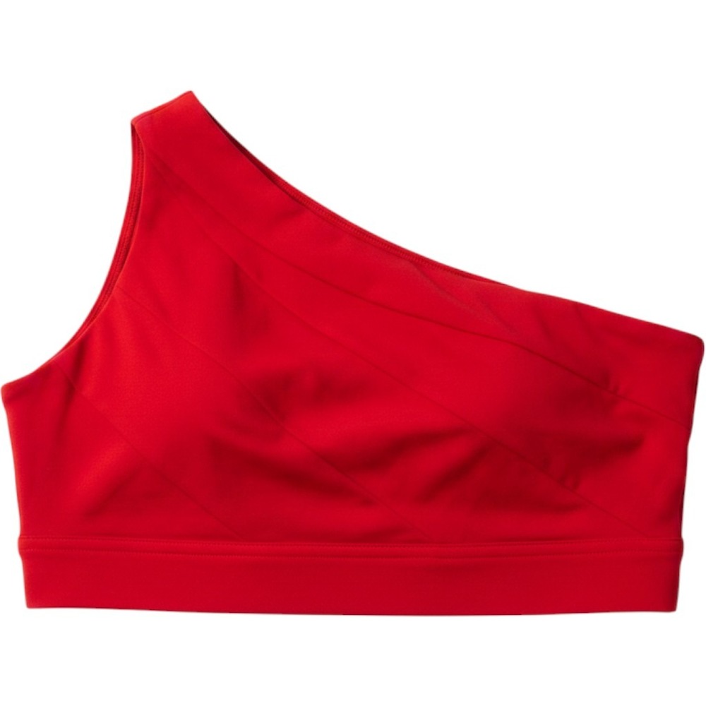 KIAVA Asymmetric One Shoulder Bikini Top Sports Bra Strappy Gym to Swim XL NWOT - Picture 3 of 15